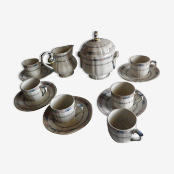 Old gien coffee service