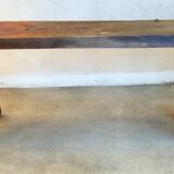 Old carpenter's workbench for furniture making.