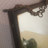 Mirror barber brass tryptic, 1930