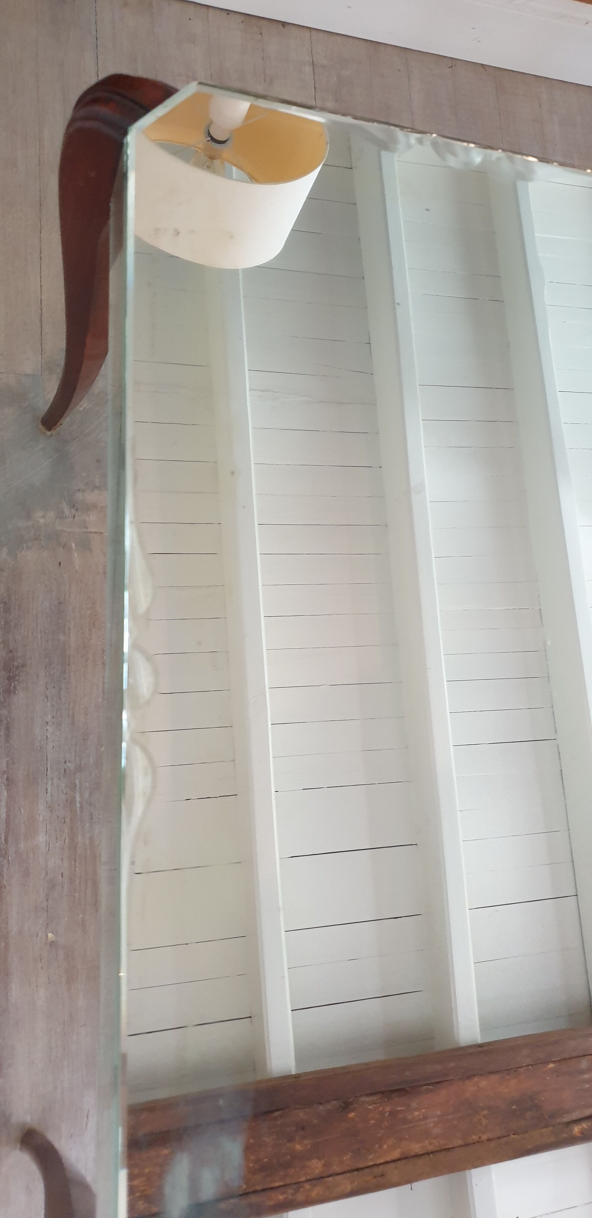 Art deco mirror coffee table