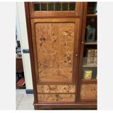 Antique Jugendstil display cabinet, Art Nouveau - Majorelle style
