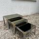 Vintage 1970s Romeo Rega Nesting Tables