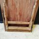 Folding table in wood brewery-guinguette, 6/8 cutlery