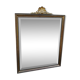 Mirror wooden gold with shell 66x50cm