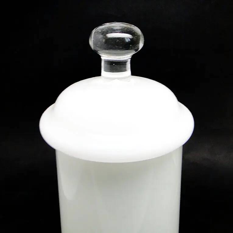 Vase, Polish modernism, glass, Poland, 1970s