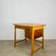 1950s wooden desk reconstruction, vintage