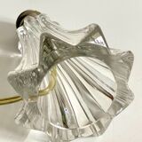 Art deco crystal star lamp base