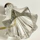 Art deco crystal star lamp base