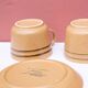 2 tasses et soucoupes sarreguemines grès