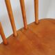 4 Scandinavian beech chairs