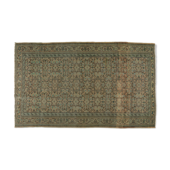 Anatolian handmade vintage rug 280 cm x 170 cm
