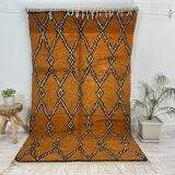 Handmade Moroccan Berber carpet 247 x 150 CM