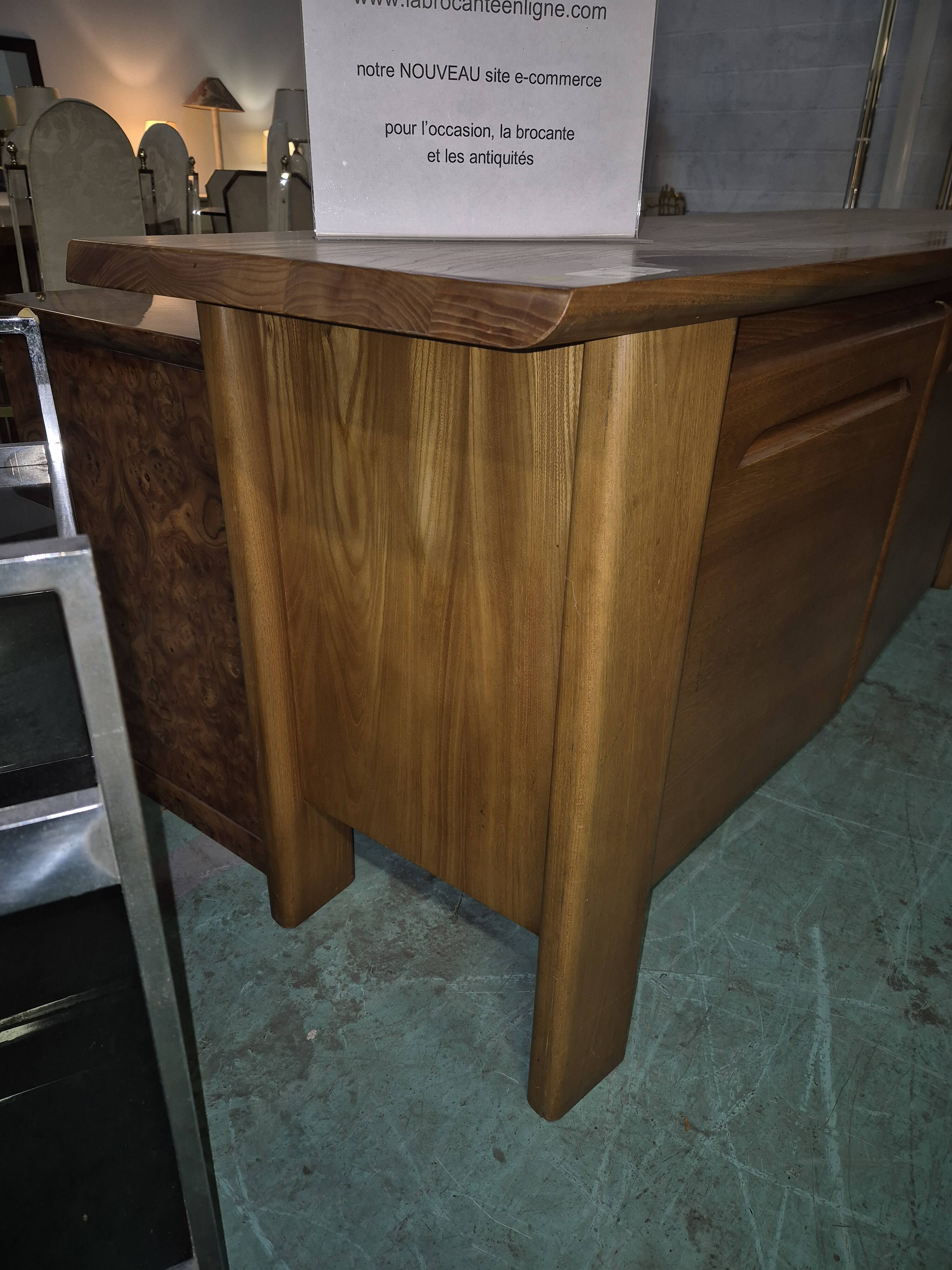 Enfilade in solid elm