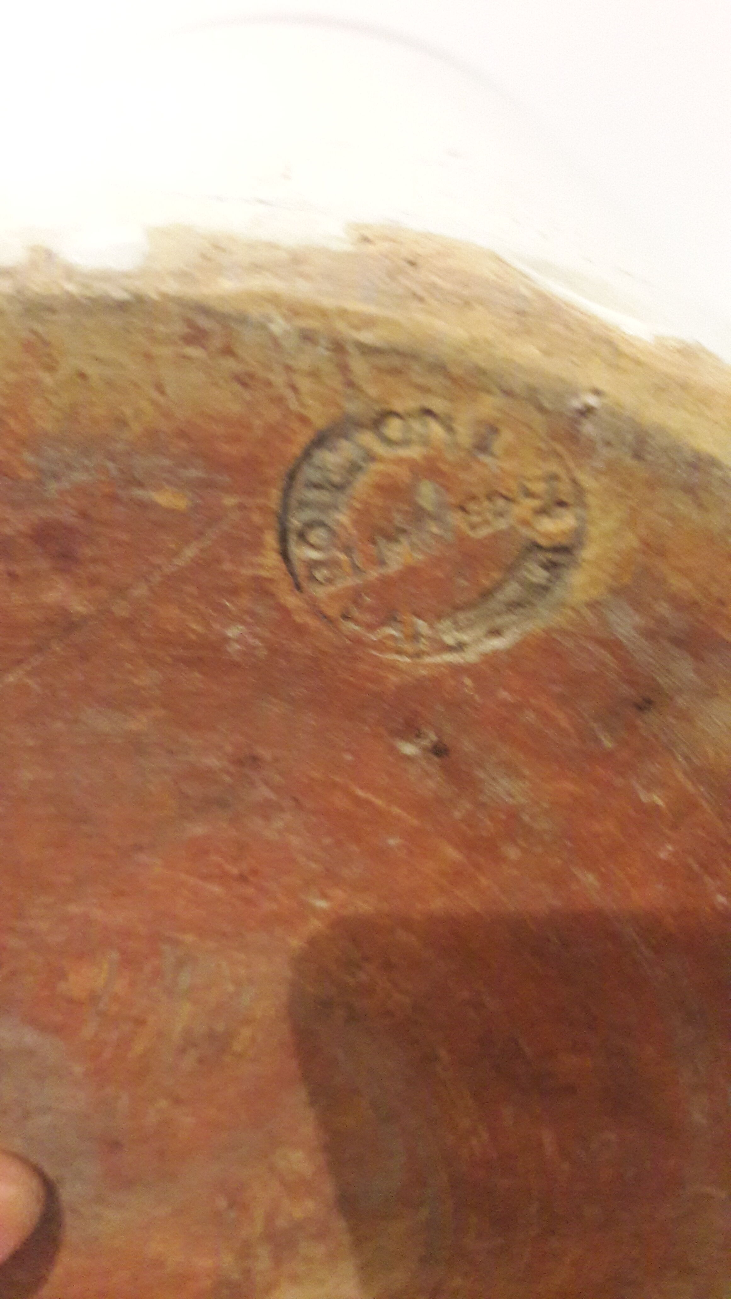 2nd war s.r.d stoneware bottle