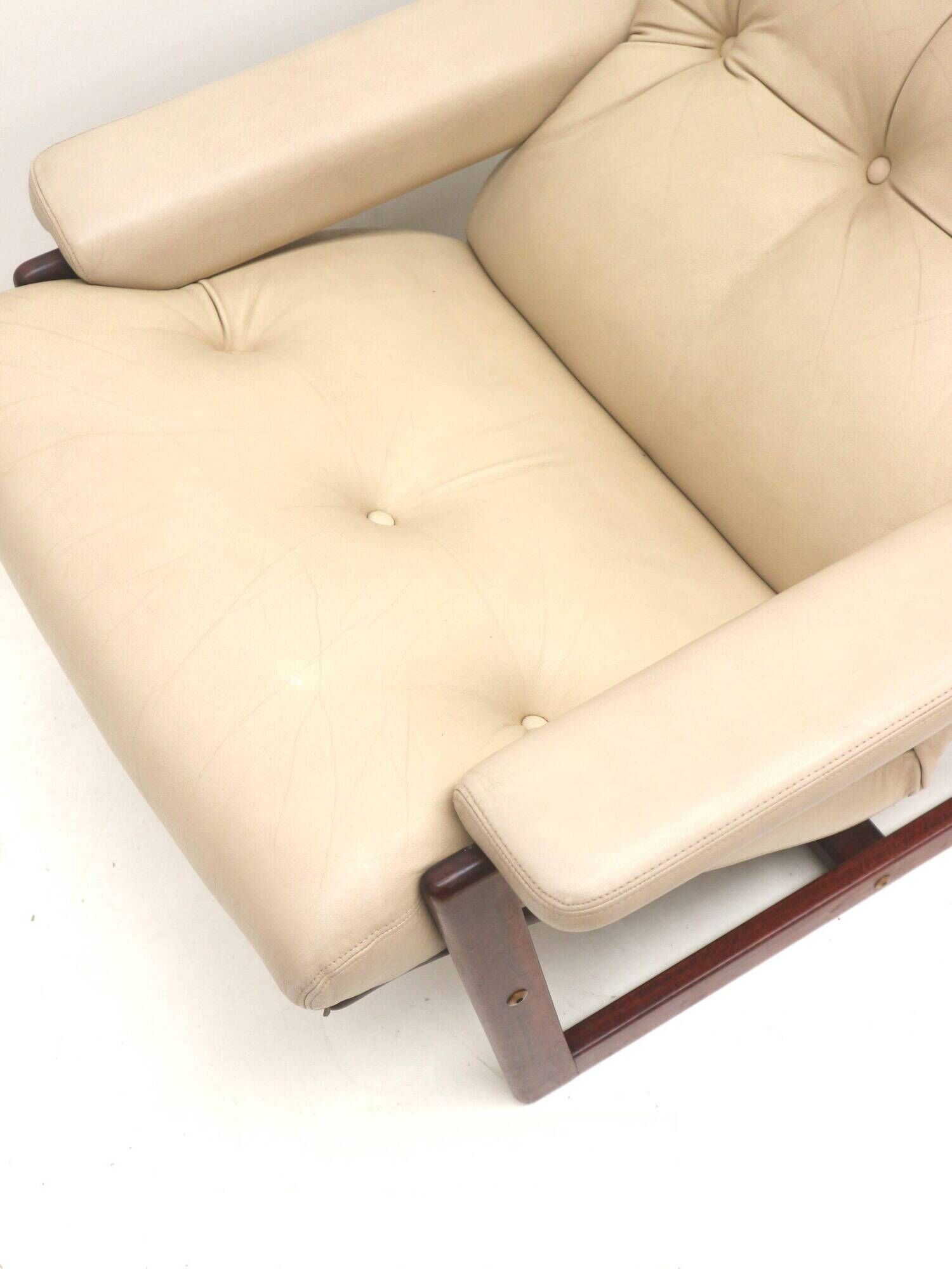 Rare vintage Scandinavian armchair from the 1960s