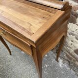 Bureau scriban bonheur du jour noyer 1920s scriban à système
