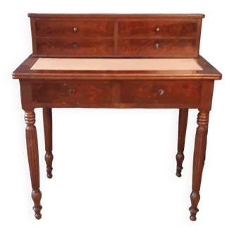 Louis Philippe mahogany stepped desk