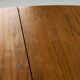 CJ Rosengaarden oak dining set, Set of 7