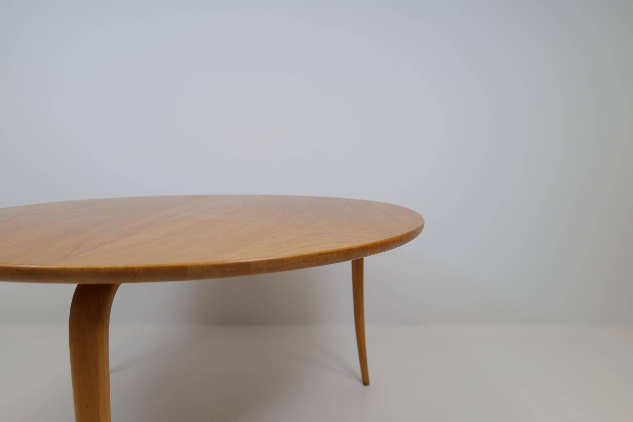 Large 'Annika' coffee table by Bruno Mathsson, early Swedish Grace from the 1930s.