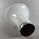 Vistosi large table lamp Murano opal glass Space Age design 1970s
