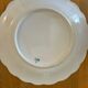 Vintage dessert service / antique in porcelain in colour
