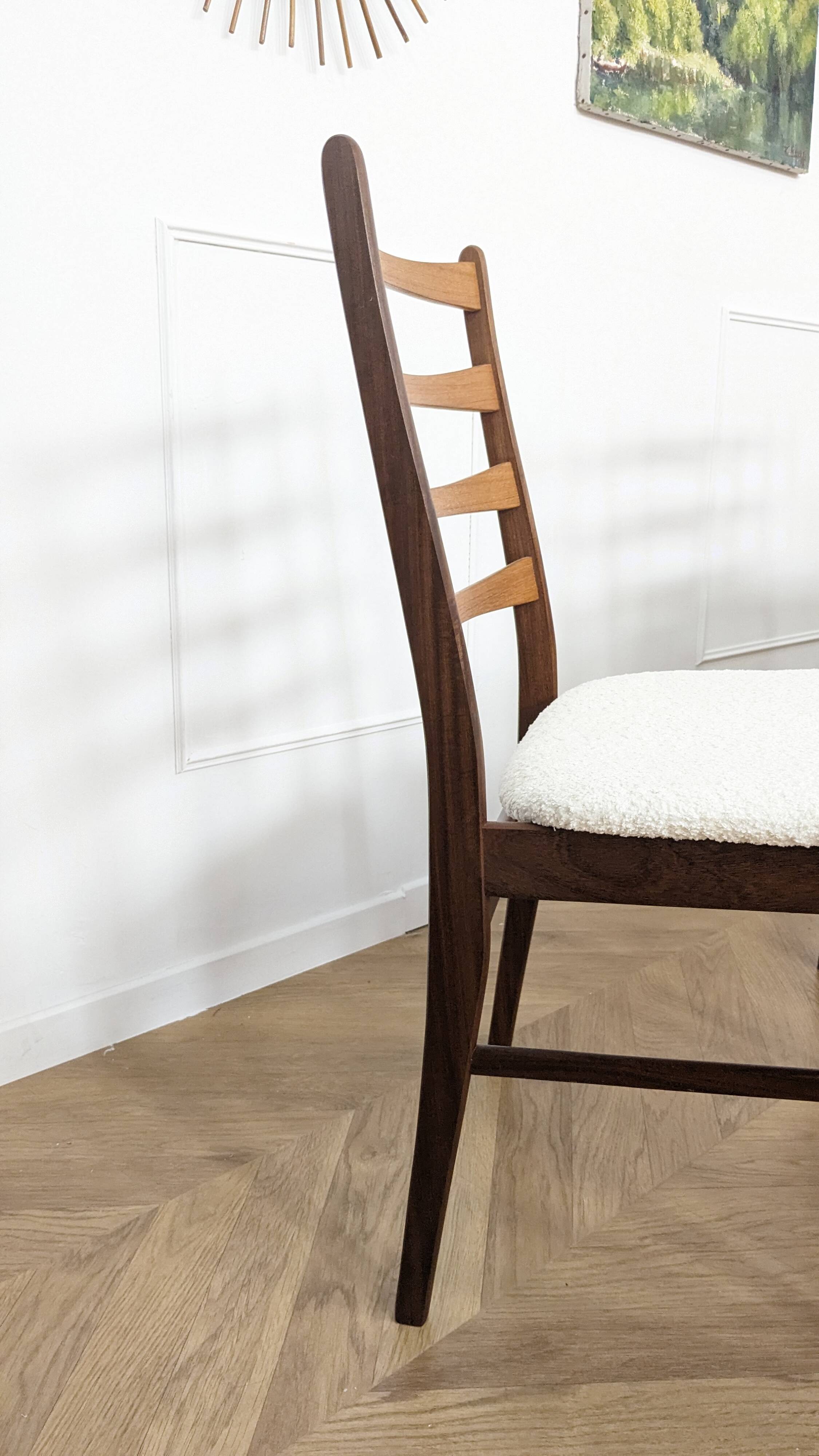 Set of 2 vintage Scandinavian chairs