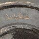 Glazed earthenware dish from Dauphiné signed A.M. Faure 1953