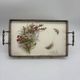 Service Plate WMF Jugendstil Art Nouveau Silver-Plated Galalithe Around 1905