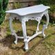 Painted wooden console