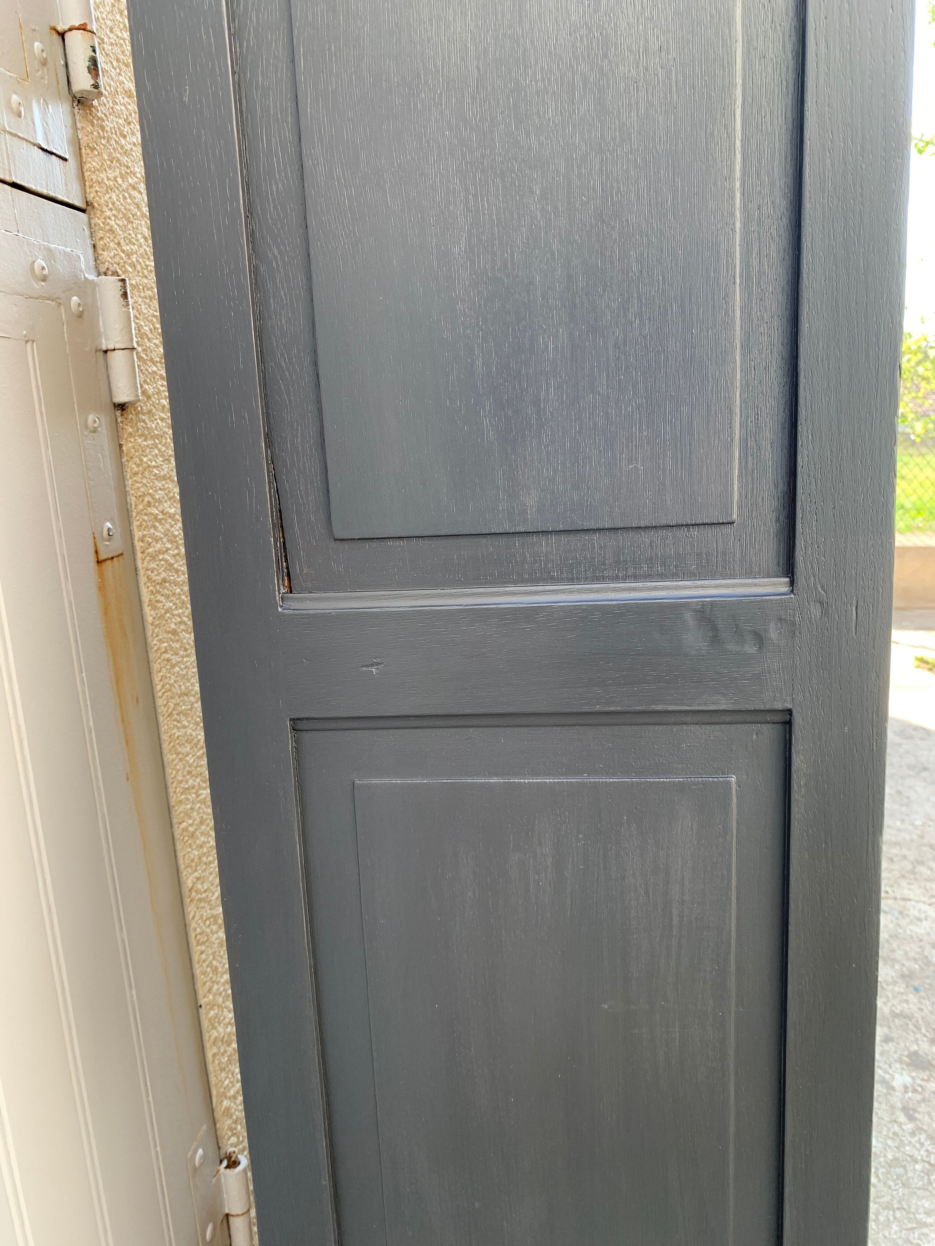 Glass-glazed Parisian wardrobe 1930