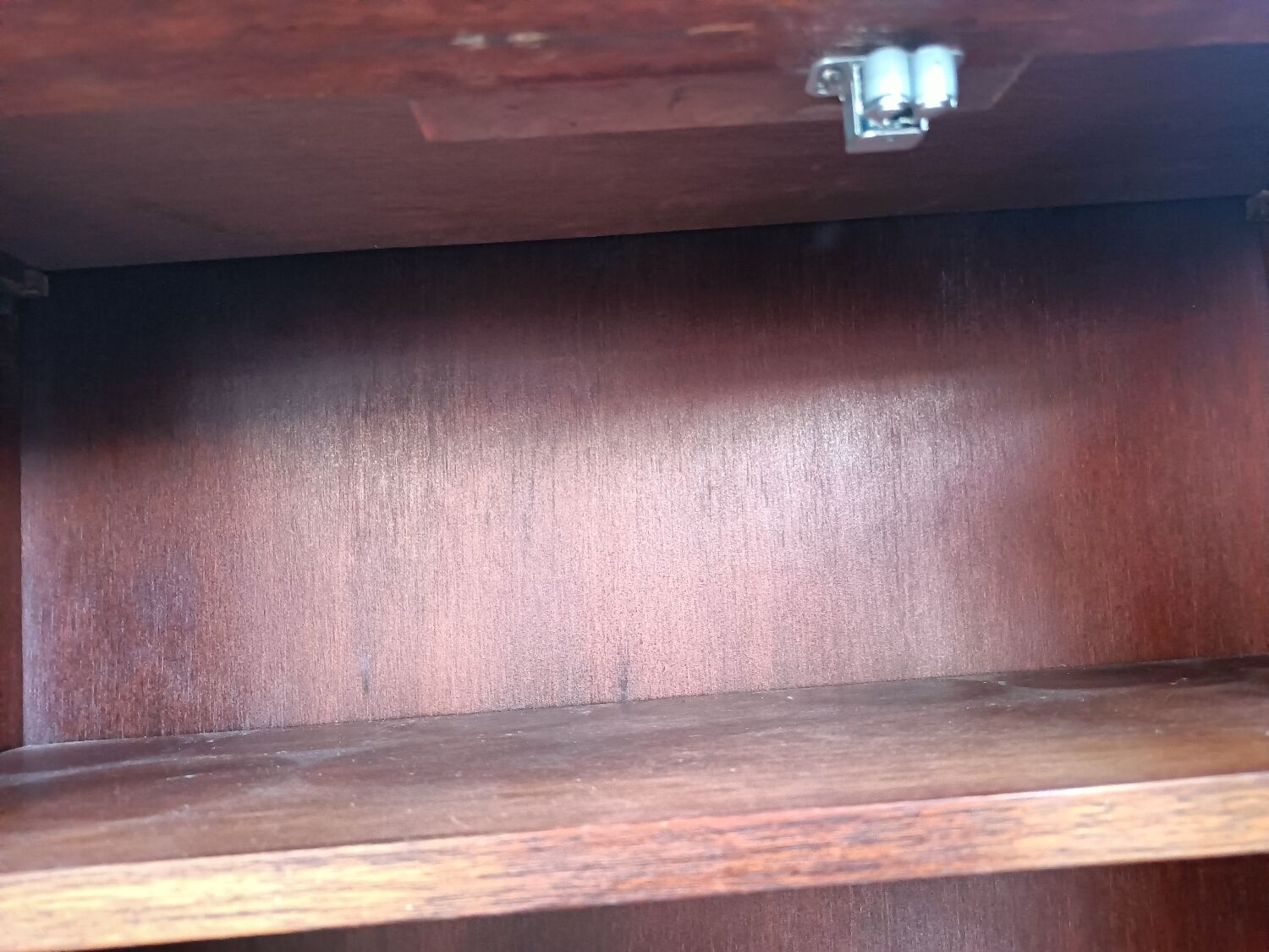 Bookcase forming showcase styleLouis XVI marble top