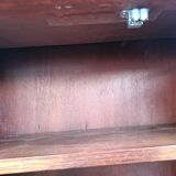 Bookcase forming showcase styleLouis XVI marble top