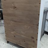 Old vintage Parisian pine patina buffet