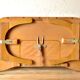 Torck - vintage wooden bed tray with reading tablet - made in belgium - 1950s