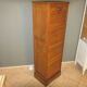 Curtain binder in chene of the years 50
