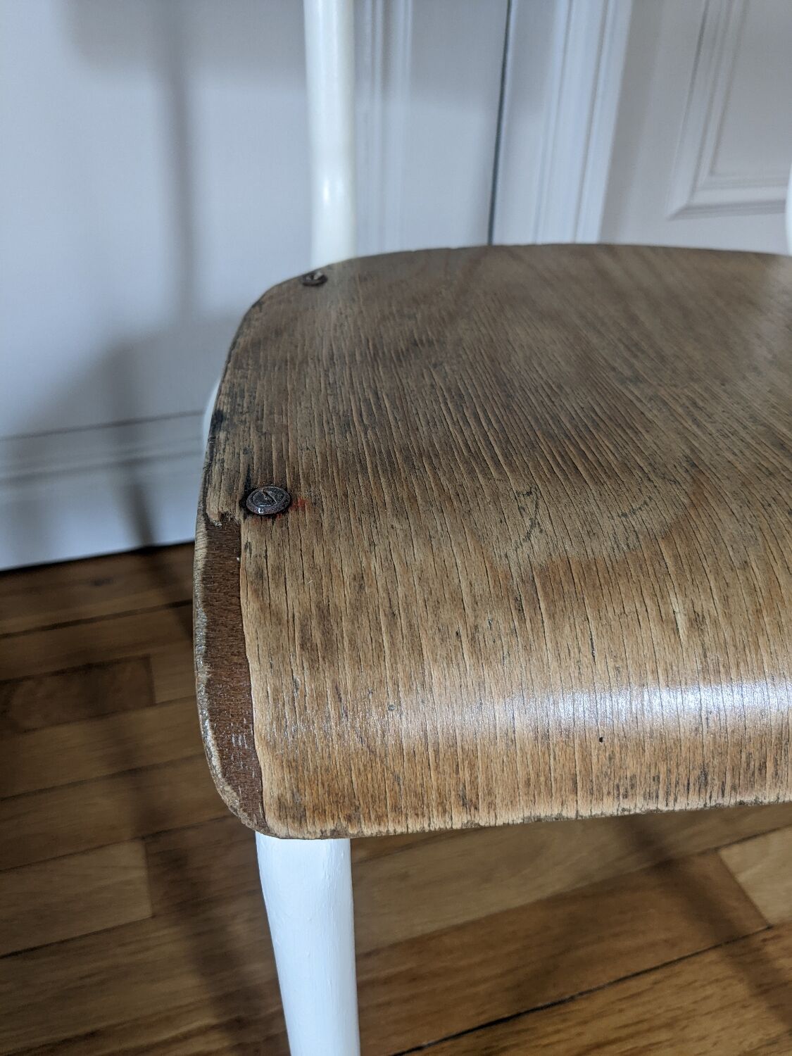 Vintage school chair child