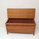 Banc coffre en rotin