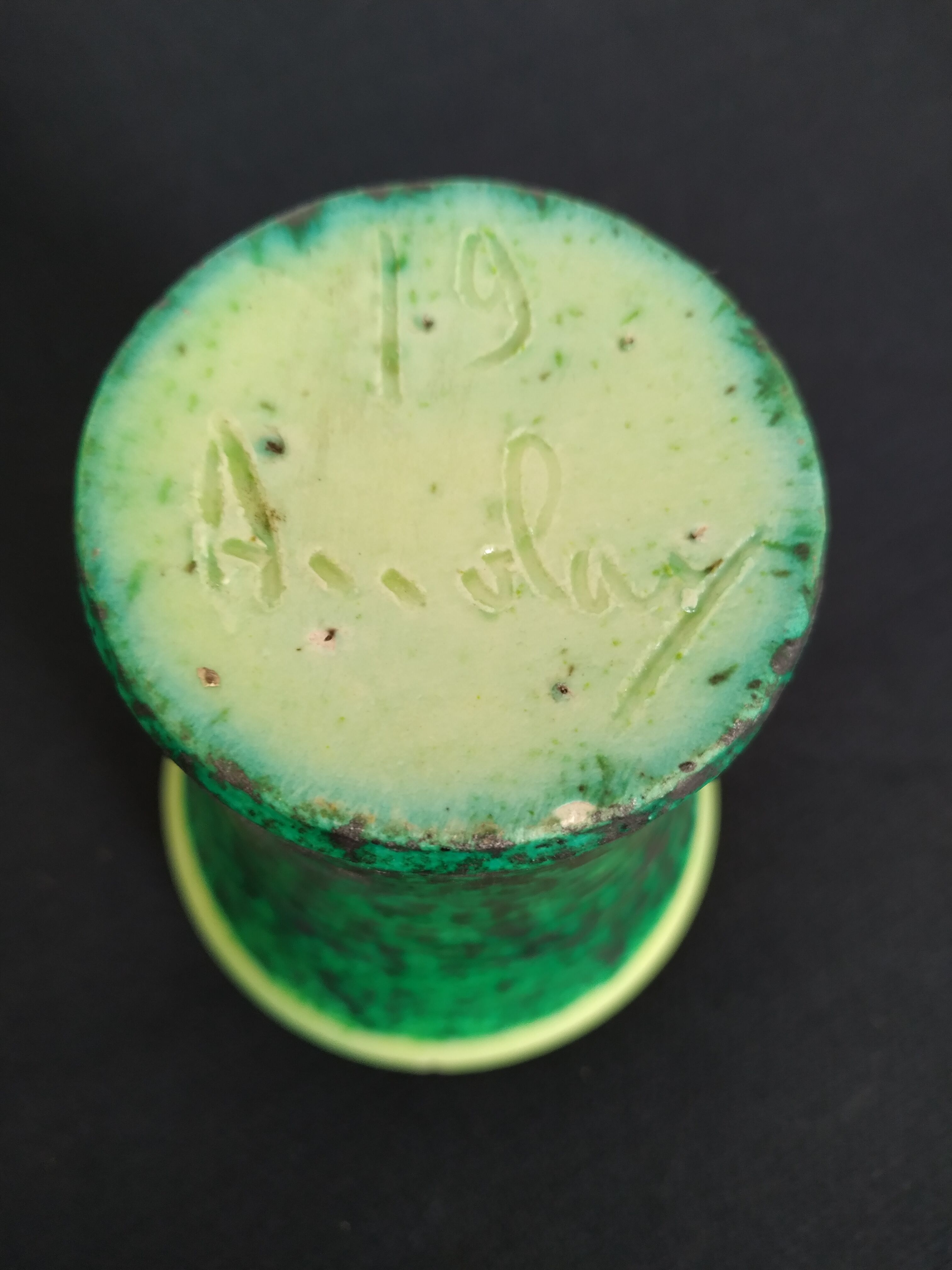 Ceramic vase 50s Accolay