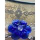 Hand-Carved Venetian Oval Mirror in Murano Glass Style, Early 21st Century