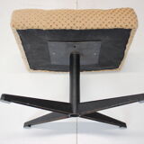 Stool or footstool,czechoslovakia,1970s