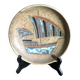 Ceramic plate from the Argonauts (Vallauris)