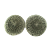Pair of velvet cushions