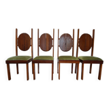 Set of four 1950s Chairs, Poland