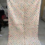 Tapis beni ouarain berbère à pois