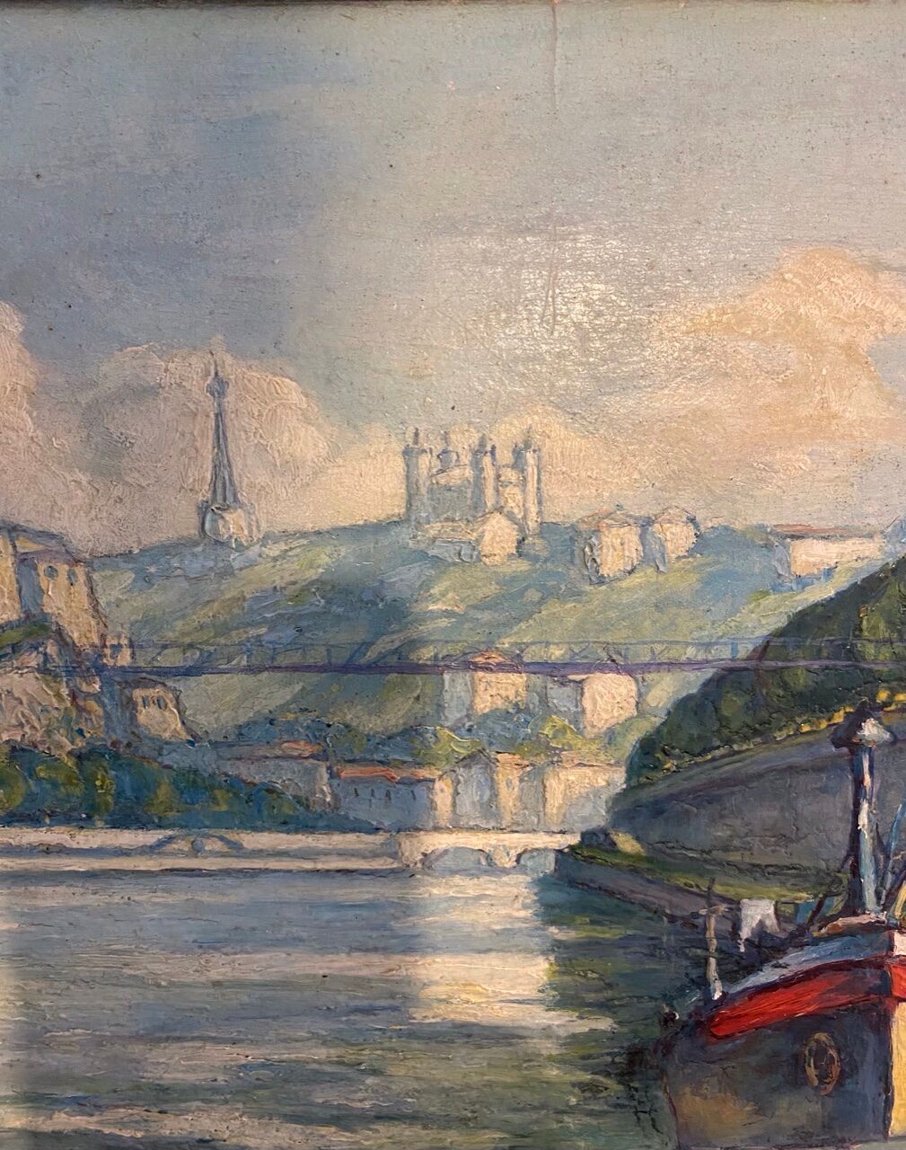Old painting, signed marine, 50s/60s