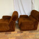 Paire de fauteuils 70s