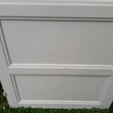 Porte vintage panneautée