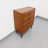 Scandinavian teak chest of drawers from the 60s