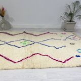Handmade Moroccan Berber carpet 250 X 150 CM