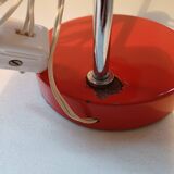 70's red desk lamp
